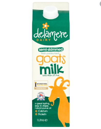 Semi-skimmed Goats Milk